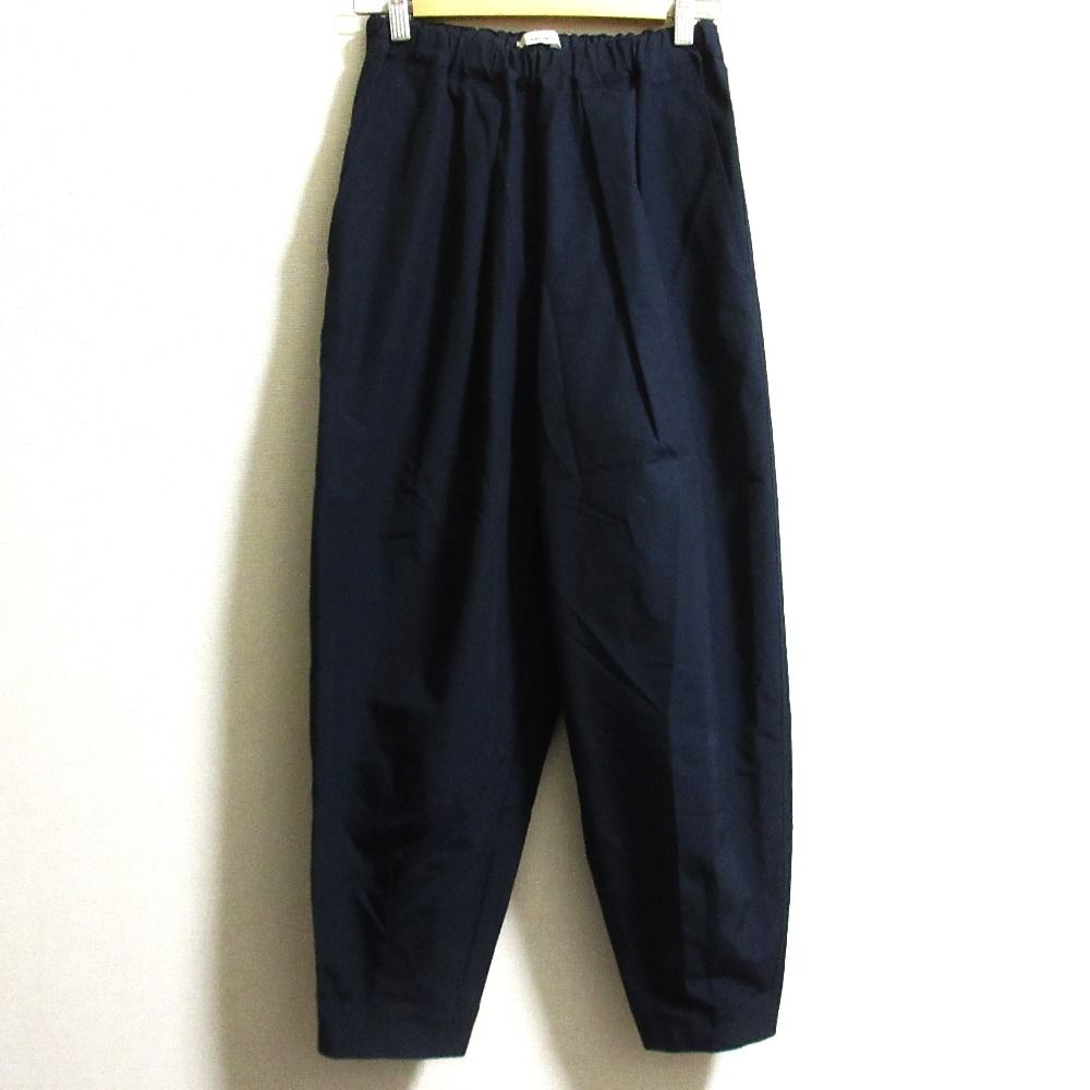 mtmodelist エムティーモデリスト ロンハーマン別注 Curvy Pants カービーパンツ MC-P02-125 サイズ1 ネイビー レディース 古着