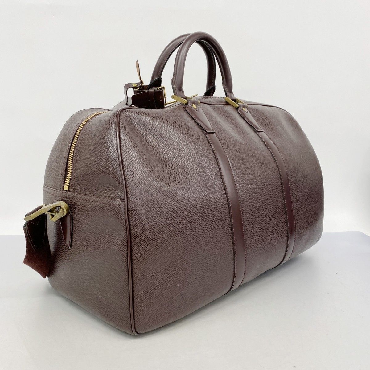 5me6114 ルイヴィトン ボストンバッグ タイガ ケンダルPM M30126 アカジュー メンズ