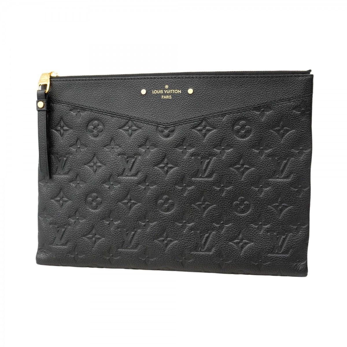 5me6350 ルイヴィトン クラッチバッグ モノグラム アンプラント デイリーポーチ M62937 ノワール レディース