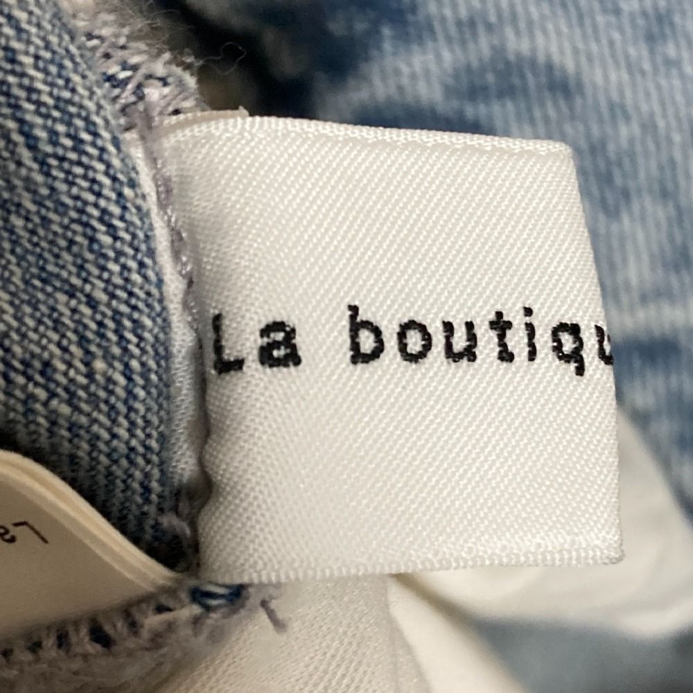 デニムワイドパンツ