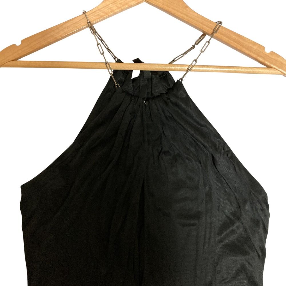 美品 GUCCI グッチ チェーンドレスワンピース サイズ38 ブラック