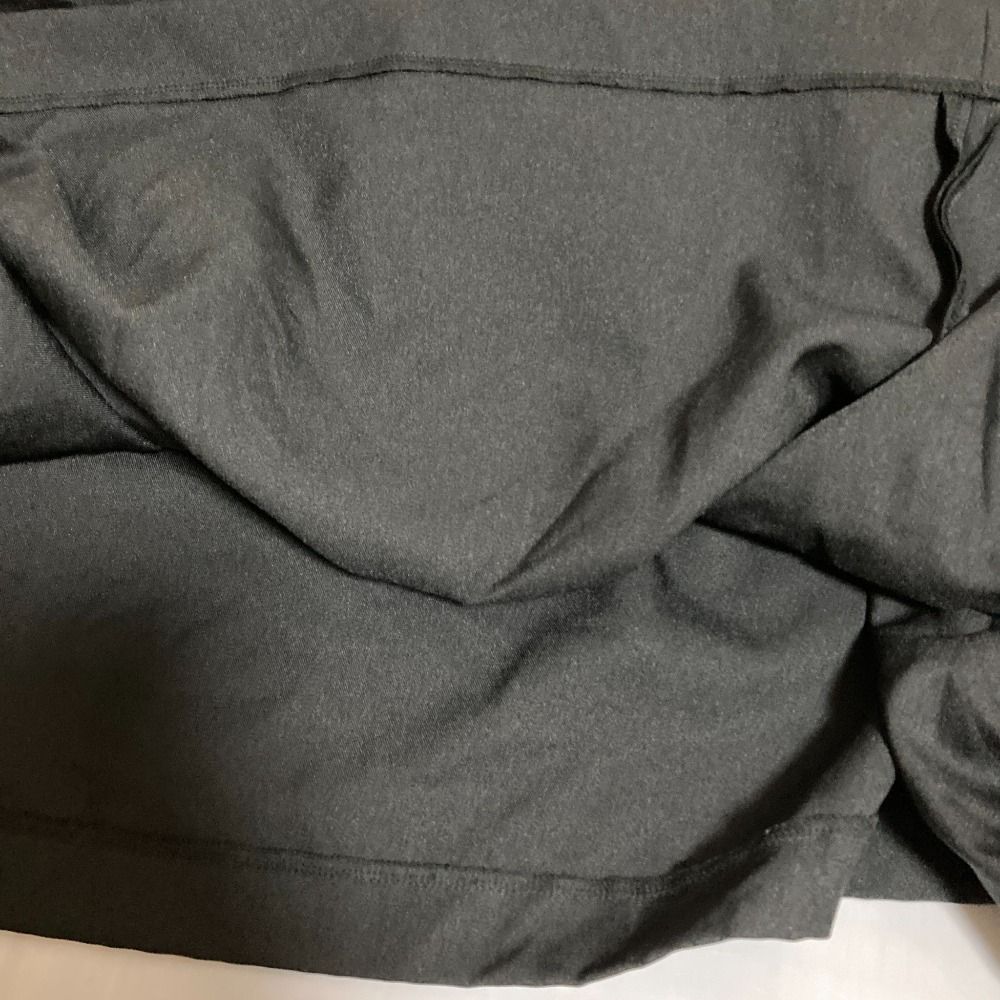 COMME des GARCONS コムデギャルソン コムコム AD2019 ポリ縮絨 ヘムスカート RE-S012 XSサイズ ブラック レディース 古着 GULLKHAN_COM