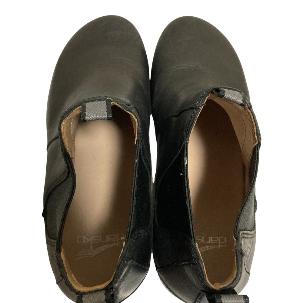 レザー サイドゴア