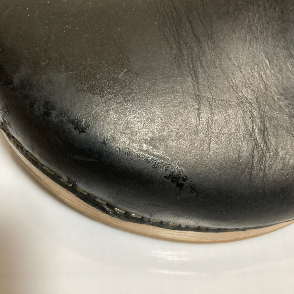  DANSKO ダンスコ レザー サイドゴア ショートブーツ サイズ37 ブラック レディース 古着 その他 ブーツ