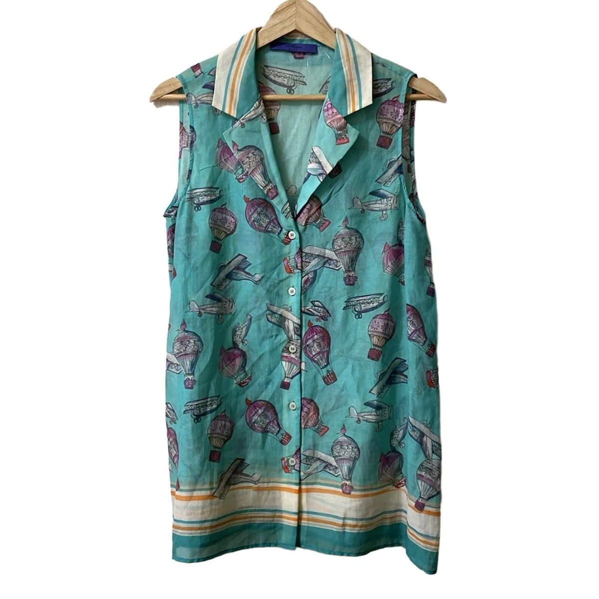 レコパン LesCopains サイズ44 L 黒×白×ダークグリーン レディース ニット/ドット柄 ワンピース レコパン セーター LesCopains(レコパン) 長袖セーター サイズ48 XL