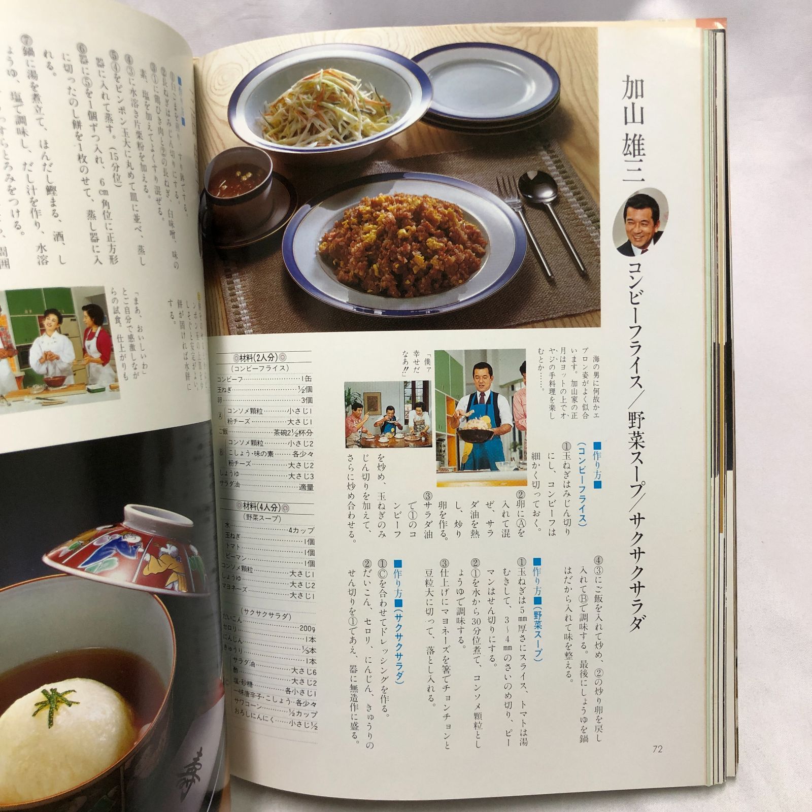 昭和レトロな料理本】ごちそうさま 第6集／日本テレビ 昭和60年発行