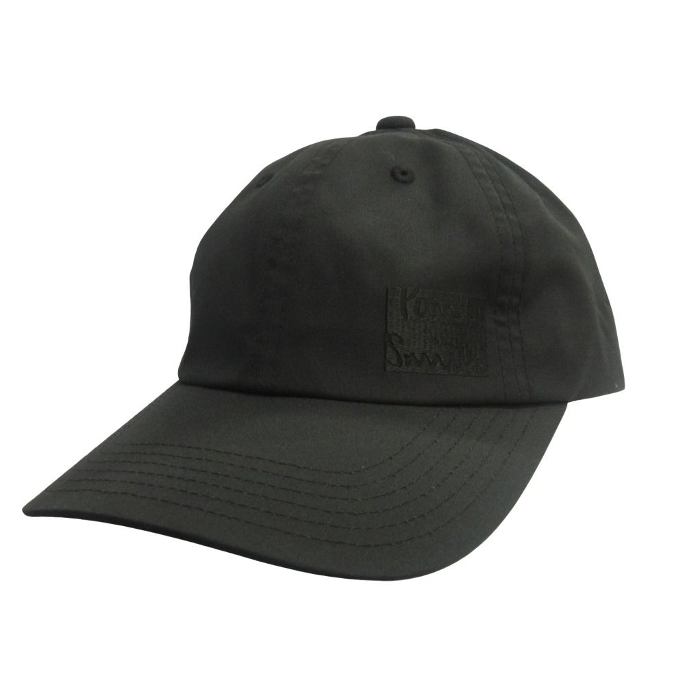 Paul Smith ポールスミス Cropped Logo クロップドロゴ キャップ キャップ 帽子 スクエアロゴ 黒 ブラック メンズ レディース 古着