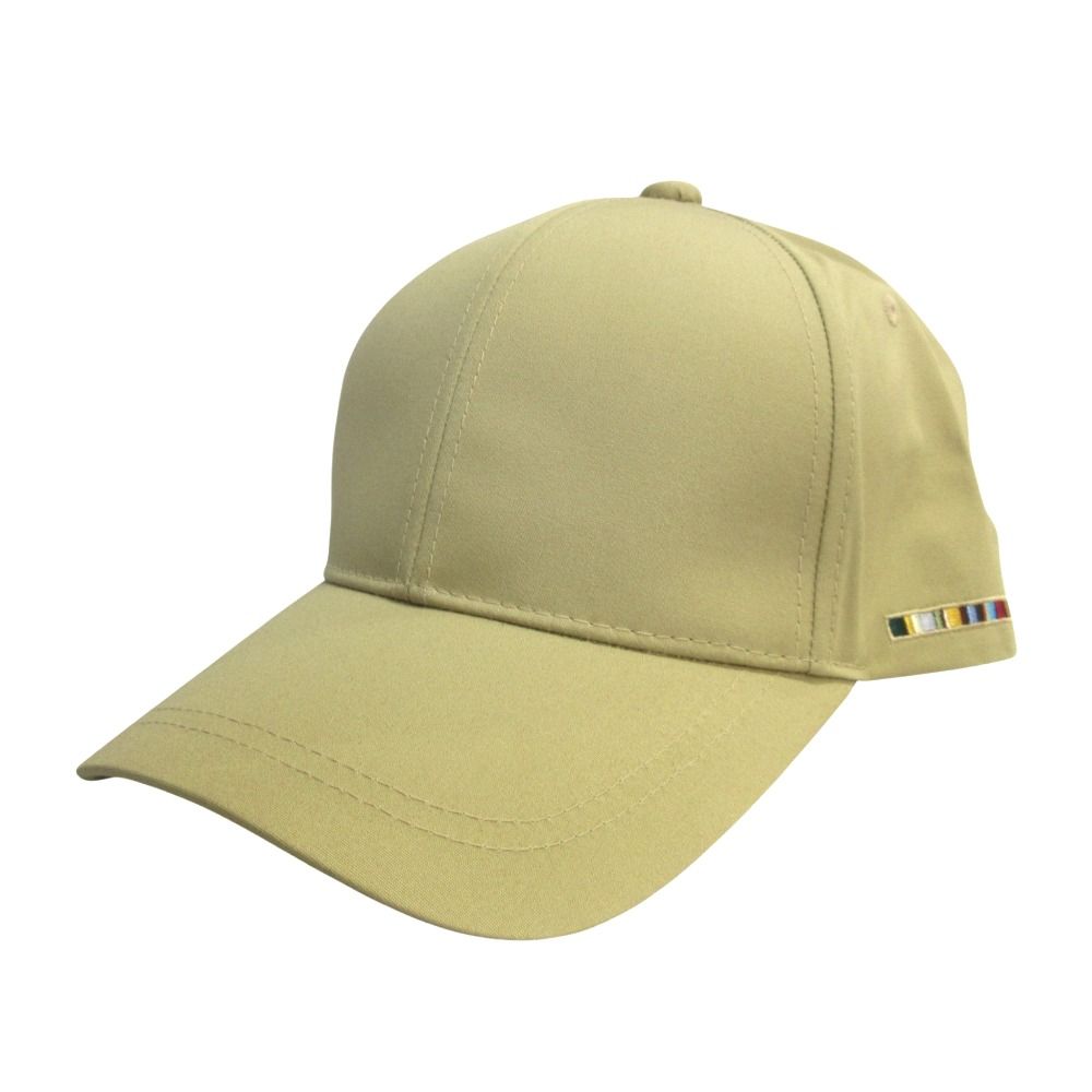 Paul Smith ポールスミス Signature Stripe Bar シグネチャーストライプ キャップ 帽子 マルチストライプ ベージュ メンズ レディース 古着