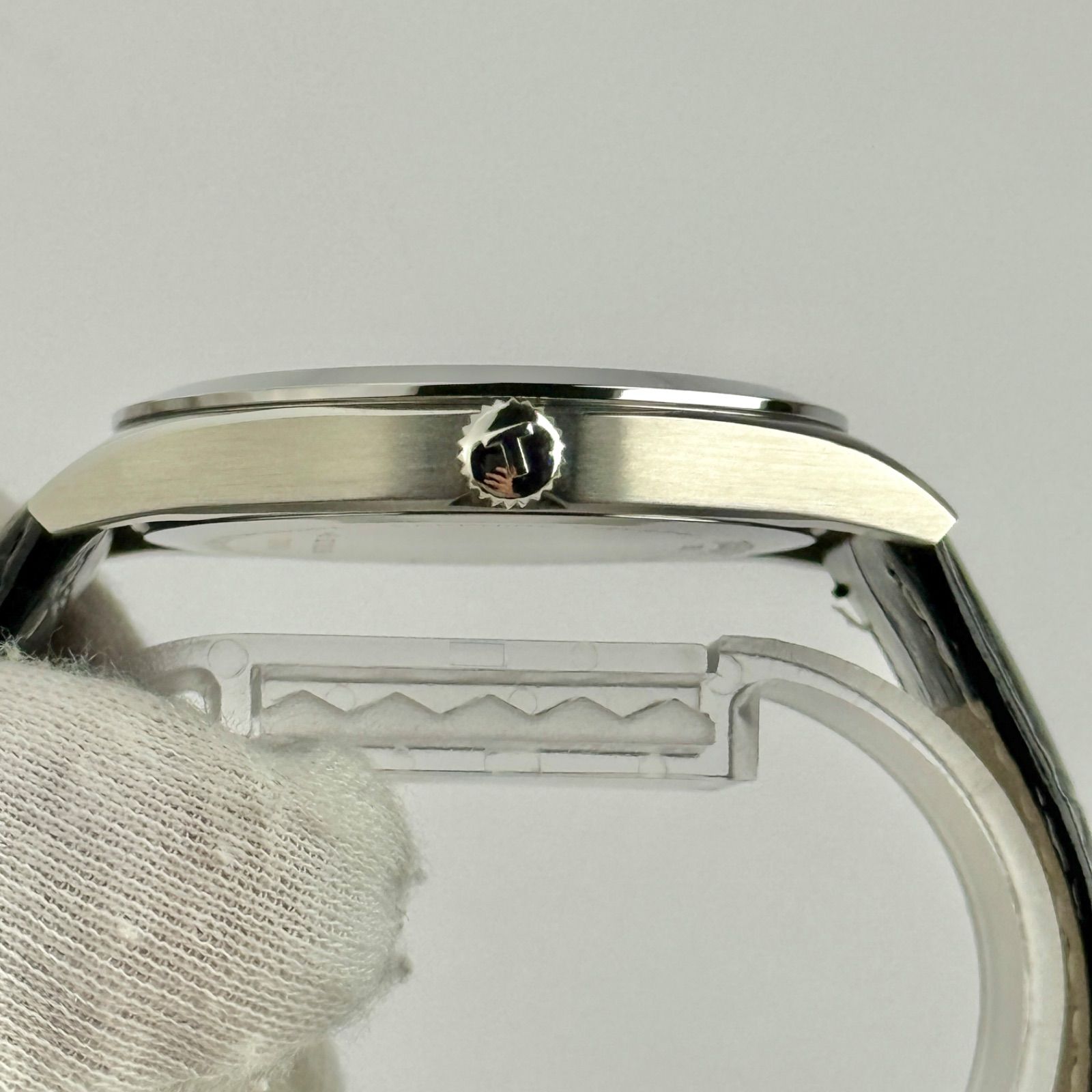 ティソ ジェントルマン T127410A 新品ベルト 新品電池 メンズ 499  