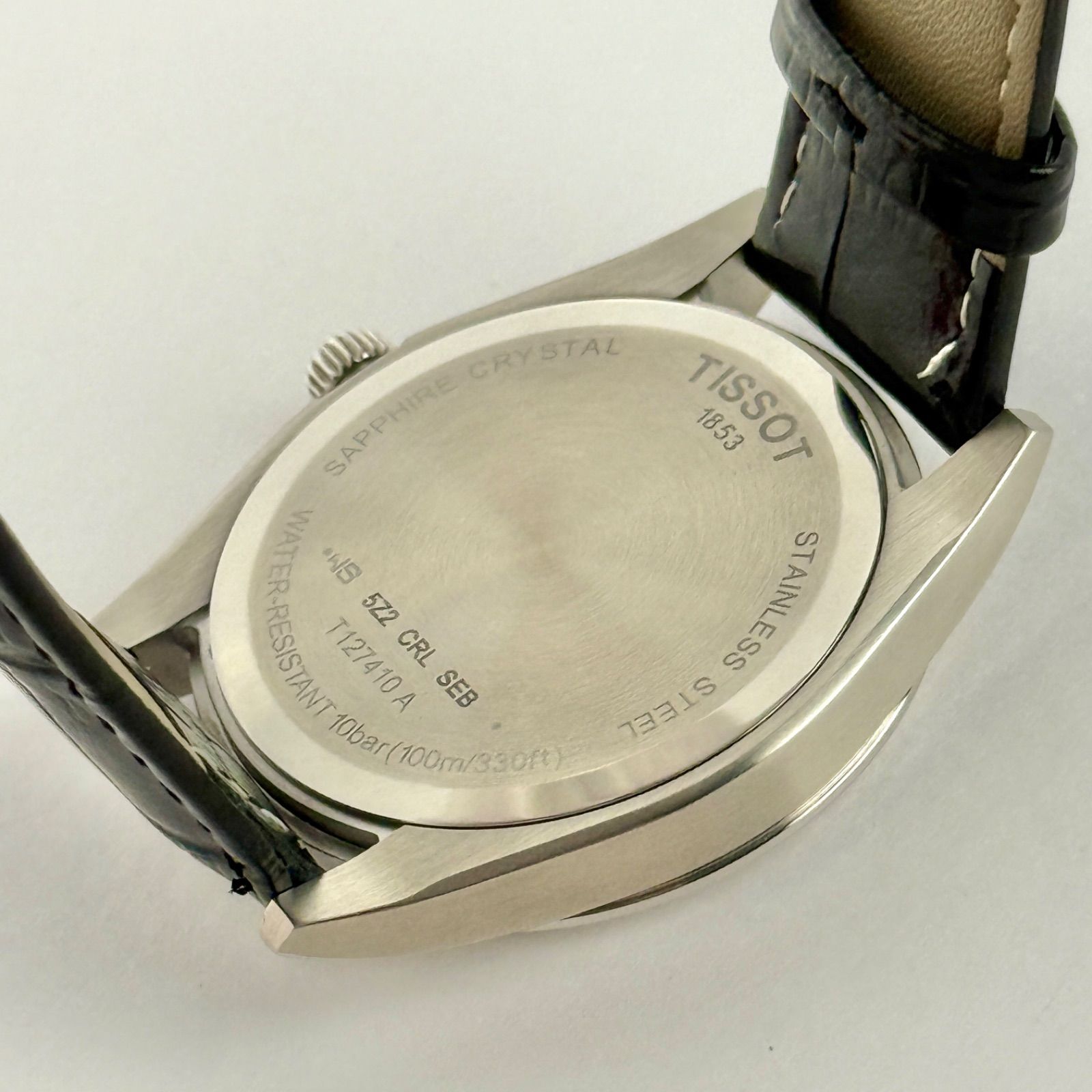 ティソ ジェントルマン T127410A 新品ベルト 新品電池 メンズ 499  