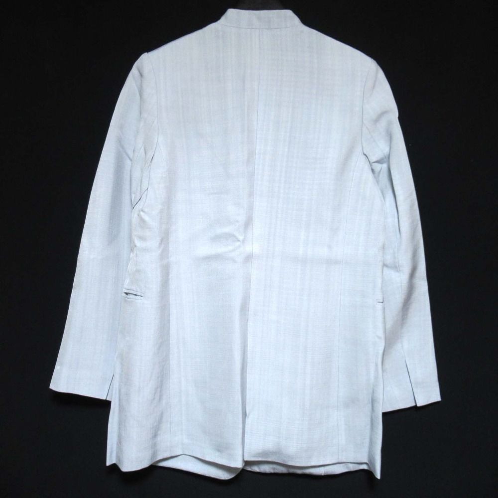 23SS ebure エブール ヴァネッサビスコース ノー ジャケット サイズ36 ライトブルー レディース 古着