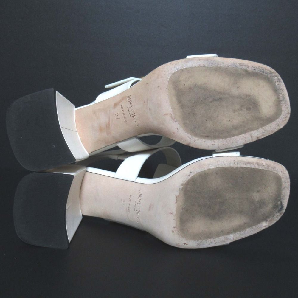 チャンキーヒール ストラップサンダル