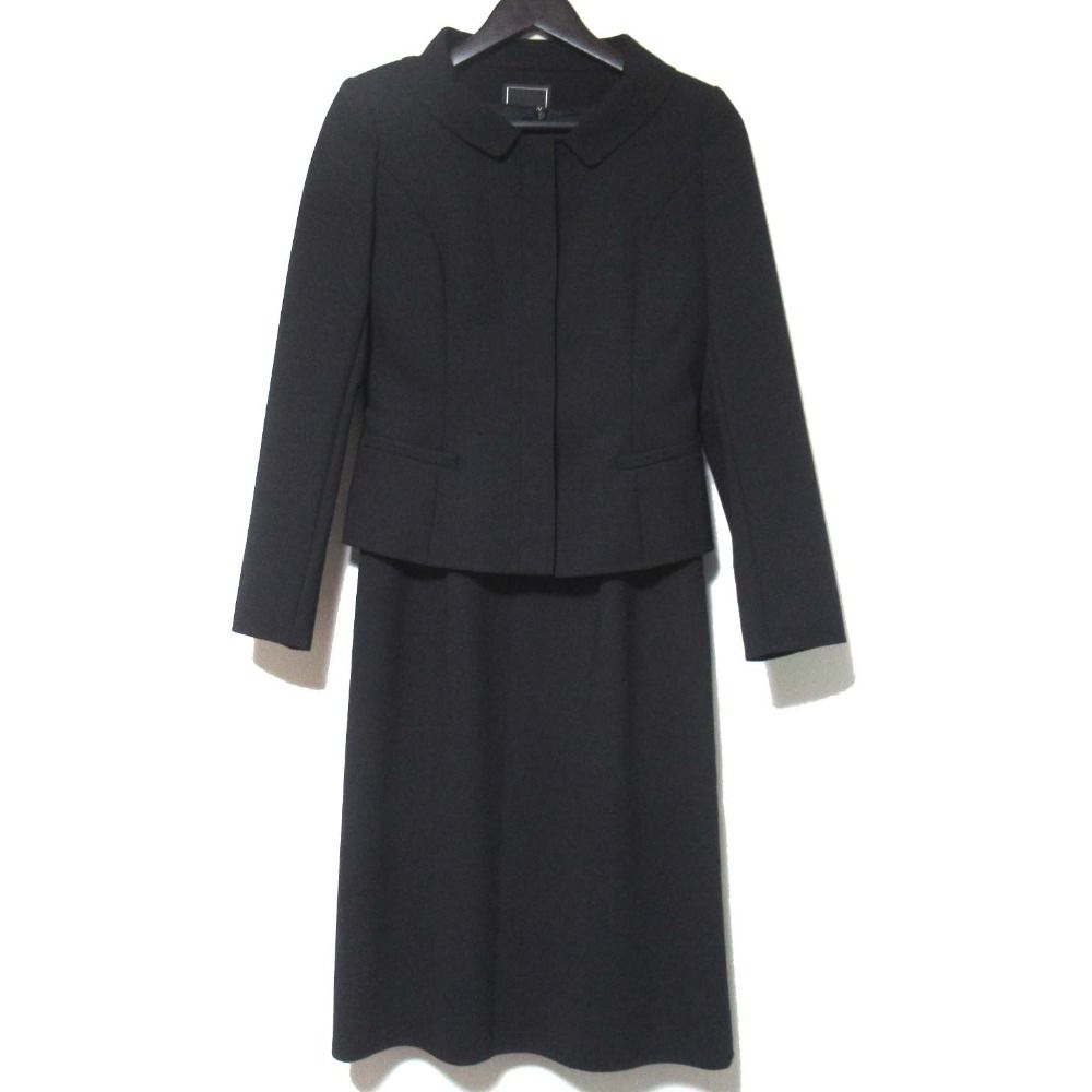 FOXEY フォクシー ジャケット ワンピース サクセススーツ セットアップ 30879 サイズ38 ブラック レディース 古着