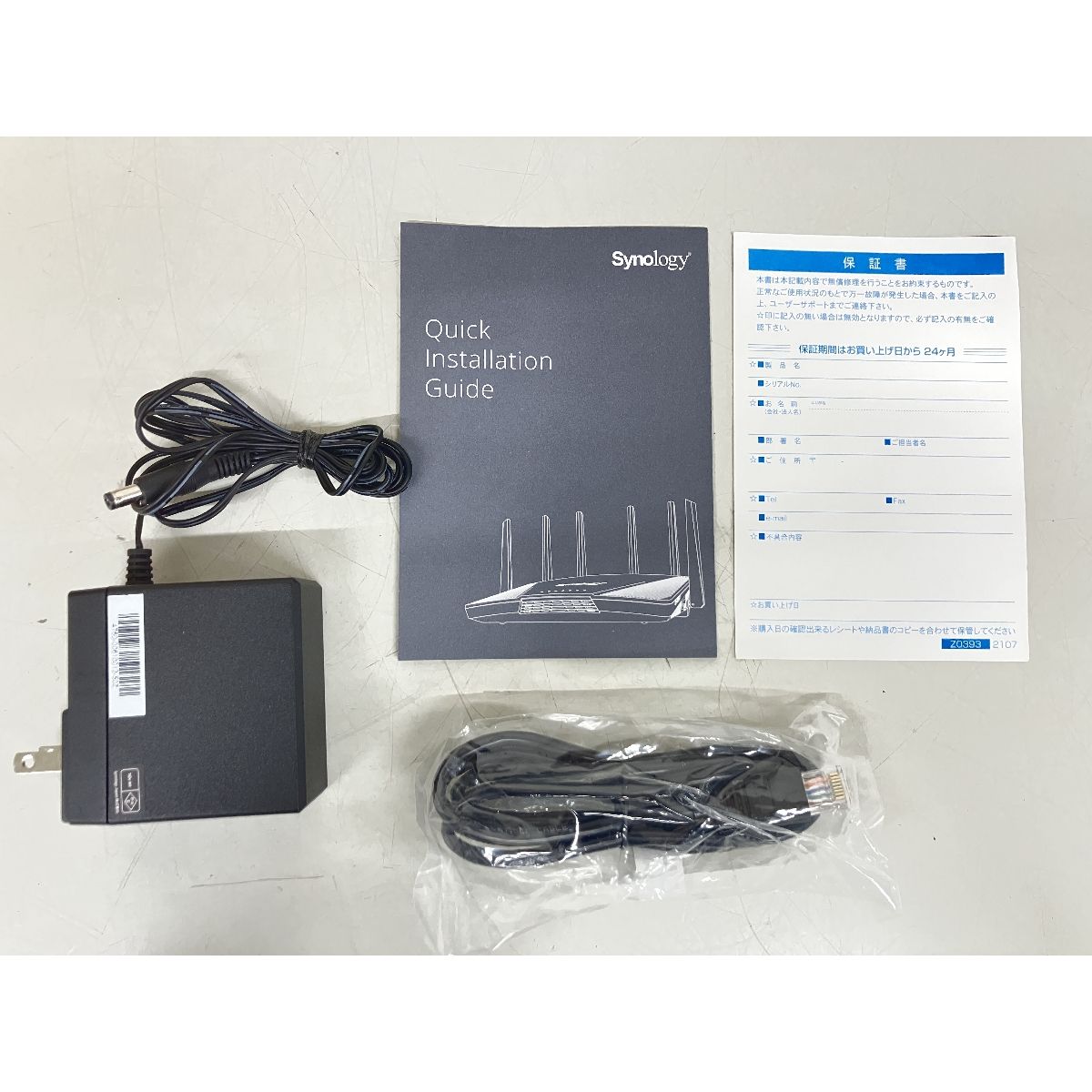 Synology シノロジー RT6600ax WiFi6ルーター 無線ルーター ネットワーク機器 K10253519