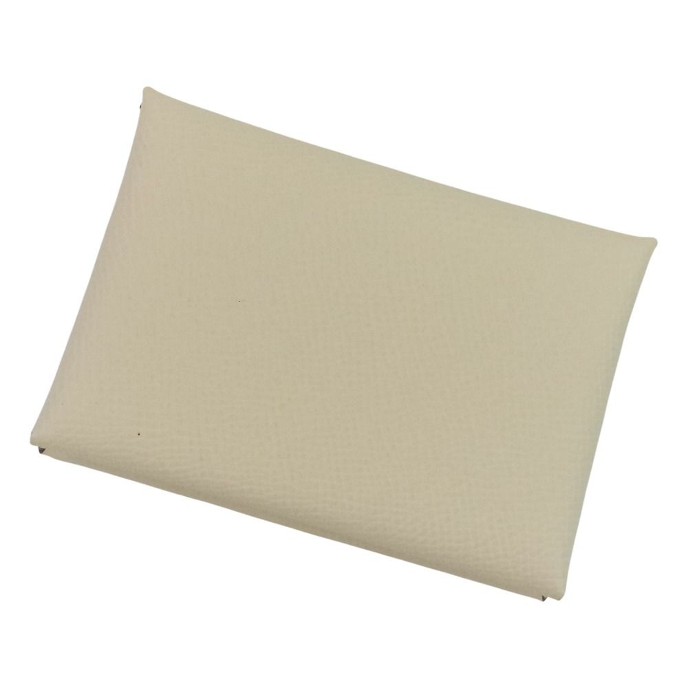 HERMES エルメス カルヴィ デュオ エプソン カードケース B刻印 ナタ レディース 古着