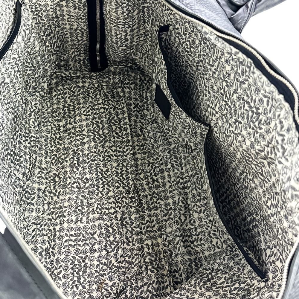 mina perhonen ミナペルホネン matka bag カウレザー ボストンバッグ sa9174 ブラック レディース 古着 DECORATOM_COM_BR