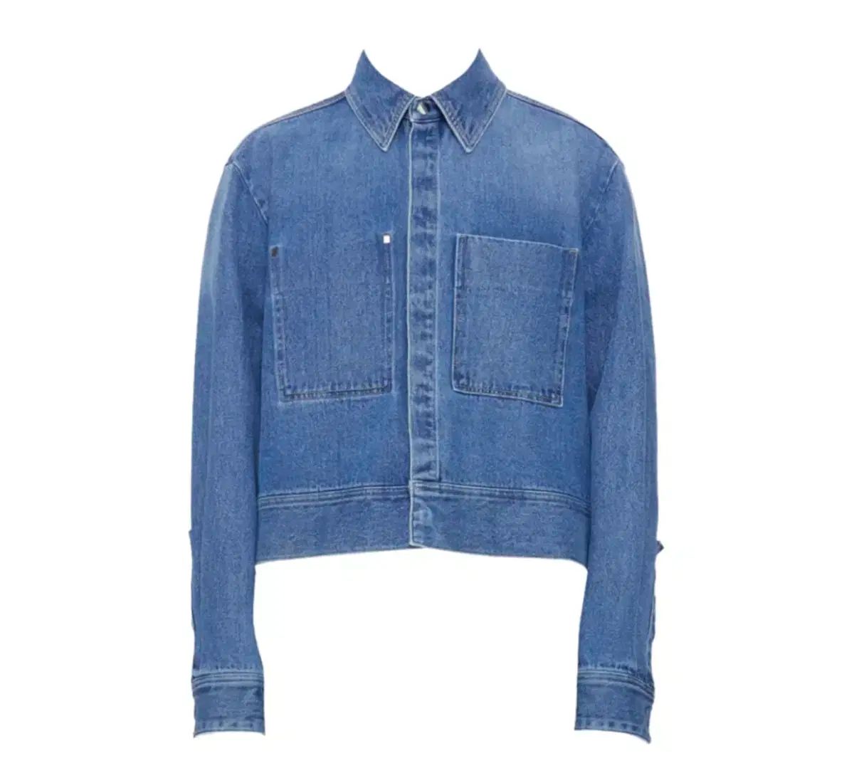 WOOYOUNGMI ウーヨンミ クロップド デニム ジャケット 50