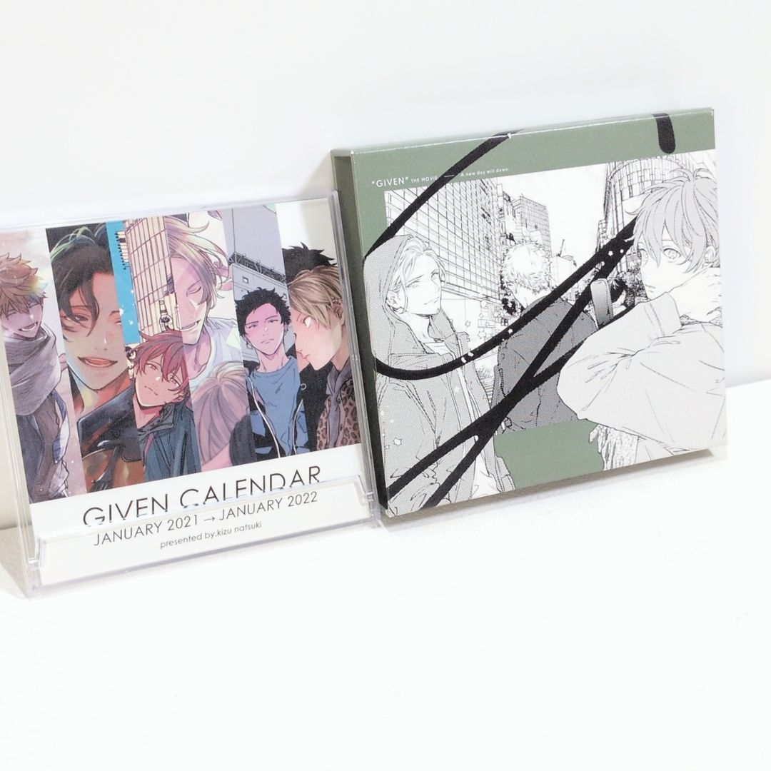 映画 ギヴン 完全生産 版 Blu-ray ギヴンカレンダー2021 キヅナツキ 矢野奨吾 内田雄馬 中澤まさとも 江口拓也 浅沼晋太郎 CD