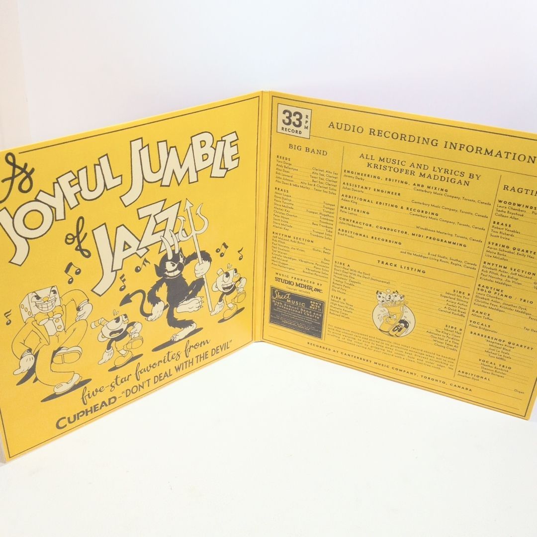 カップヘッド CUPHEAD 2XLP VINYL SOUNDTRACK ゲーム音楽 LP レコード