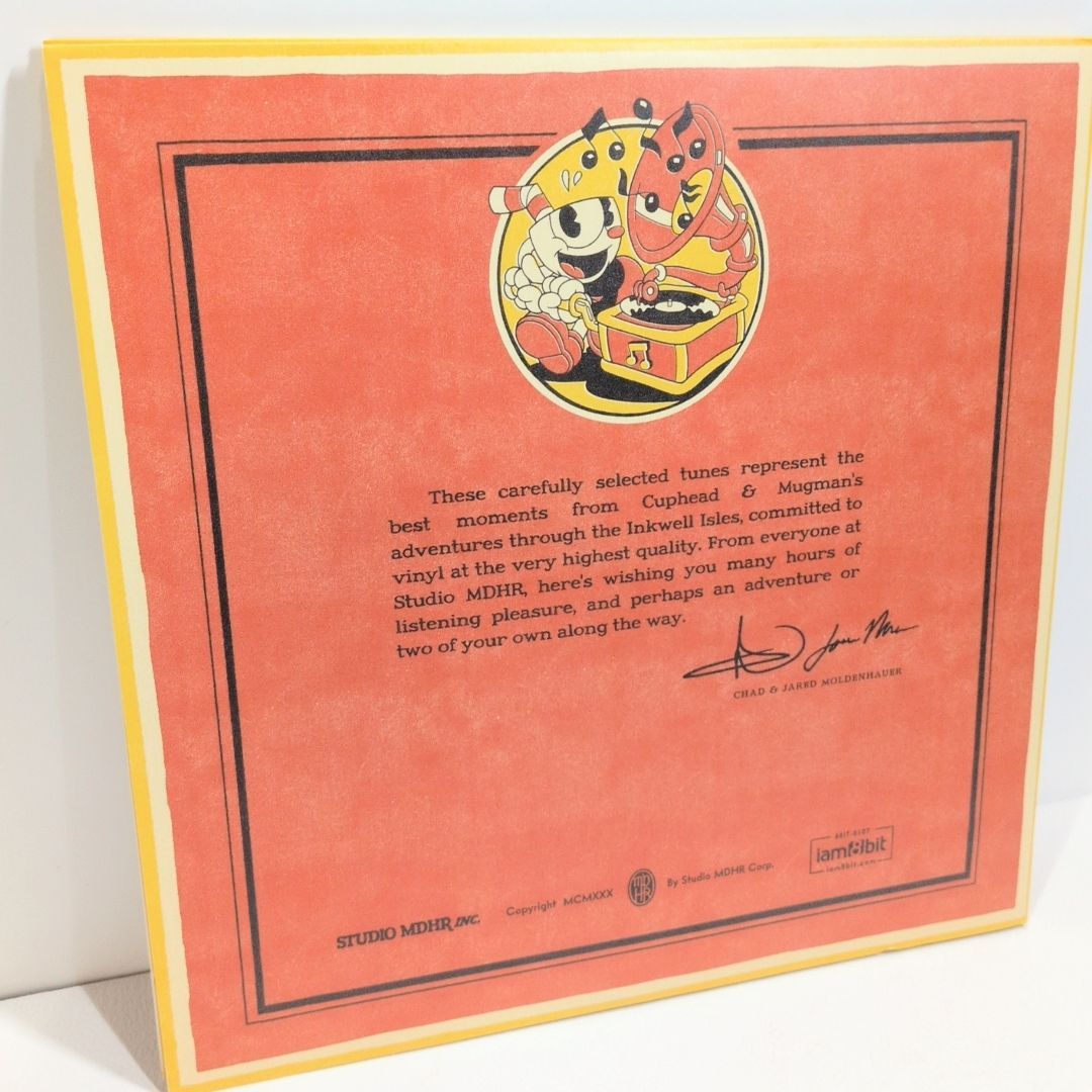 カップヘッド CUPHEAD 2XLP VINYL SOUNDTRACK ゲーム音楽 LP レコード