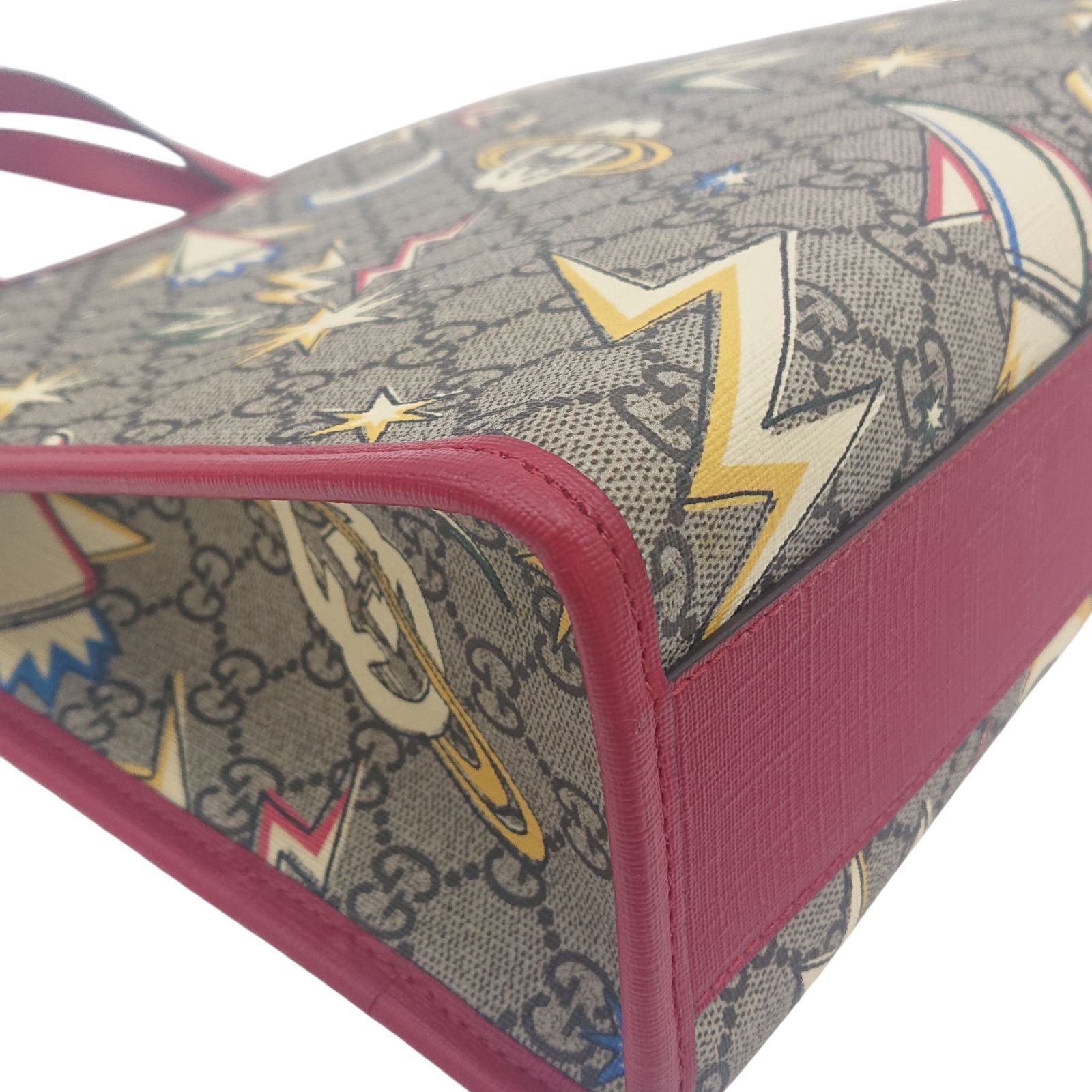 GUCCI グッチ チルドレン トートバッグ 宇宙 ロケット GGスプリーム DECORATOM_COM_BR