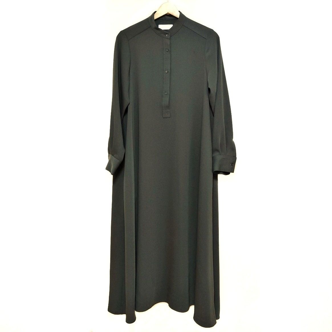 Graphpaper グラフペーパー ワンピース サイズ0 XS レディース - グレー 長袖 マキシ丈