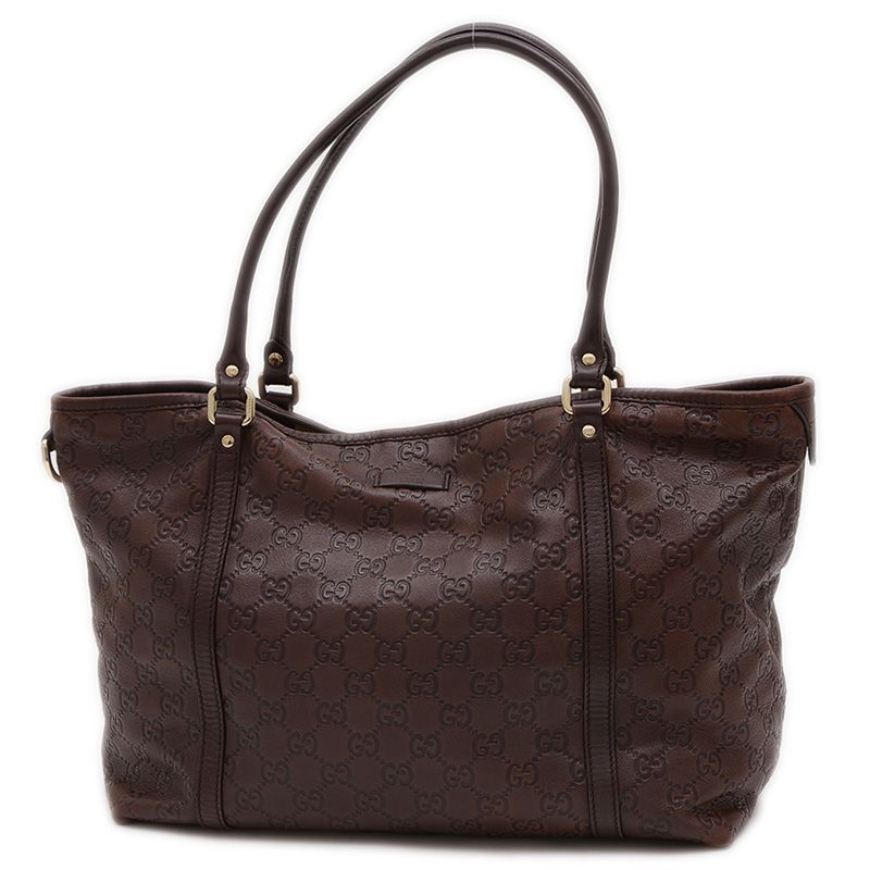 グッチ グッチシマ トートバッグ ブラウン 197953