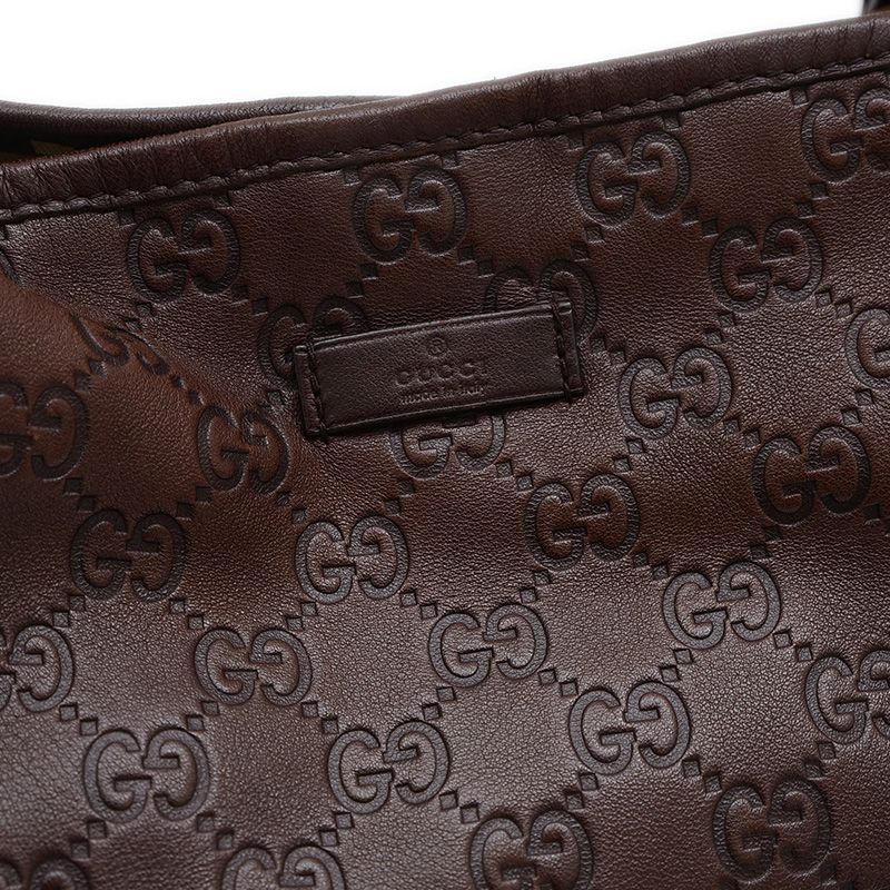 グッチ グッチシマ トートバッグ ブラウン 197953 DECORATOM_COM_BR