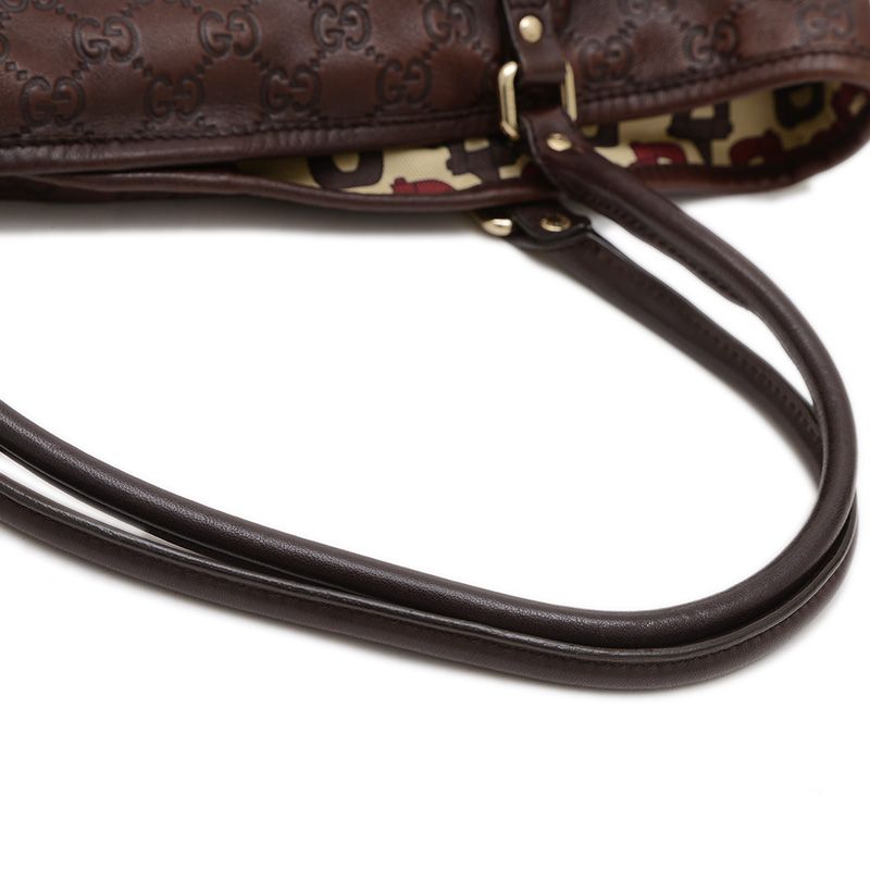 トートバッグ ブラウン