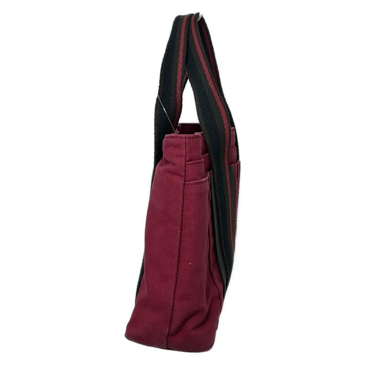 HERMES エルメス トートバッグ トロカホリゾンタルPM レッド×ブラウン×マルチ レザー