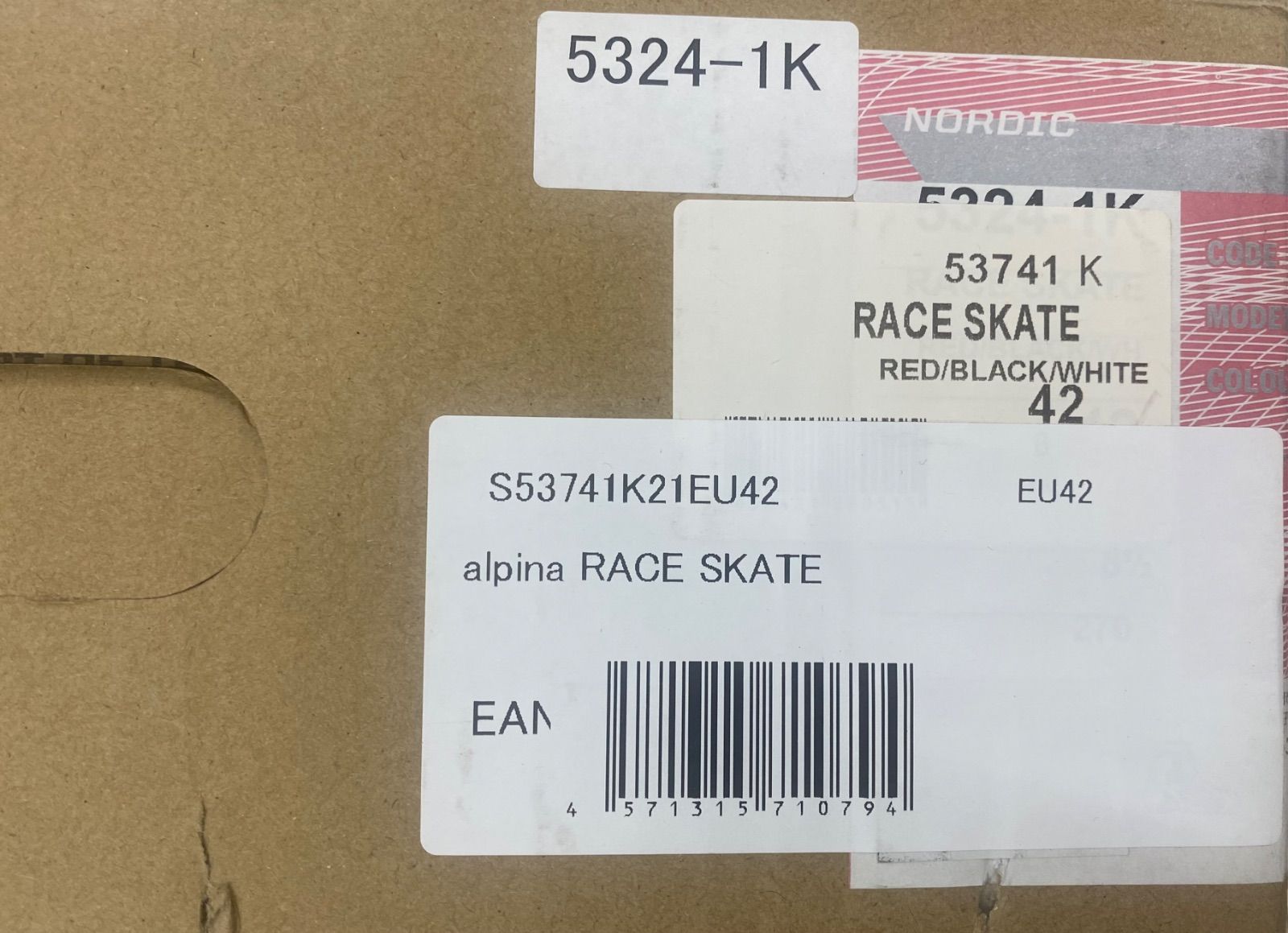  アルピナ クラシカル用 クロスカントリーブーツ RACE SKATE 42 23-24年モデル サイズ47 その他 ウィンタースポーツ