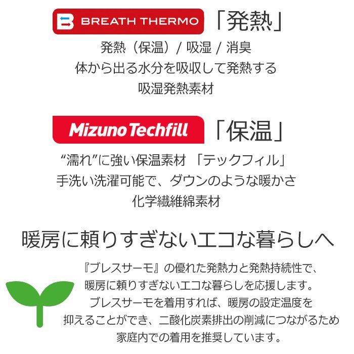 ブレスサーモ テックフィルウォーマー