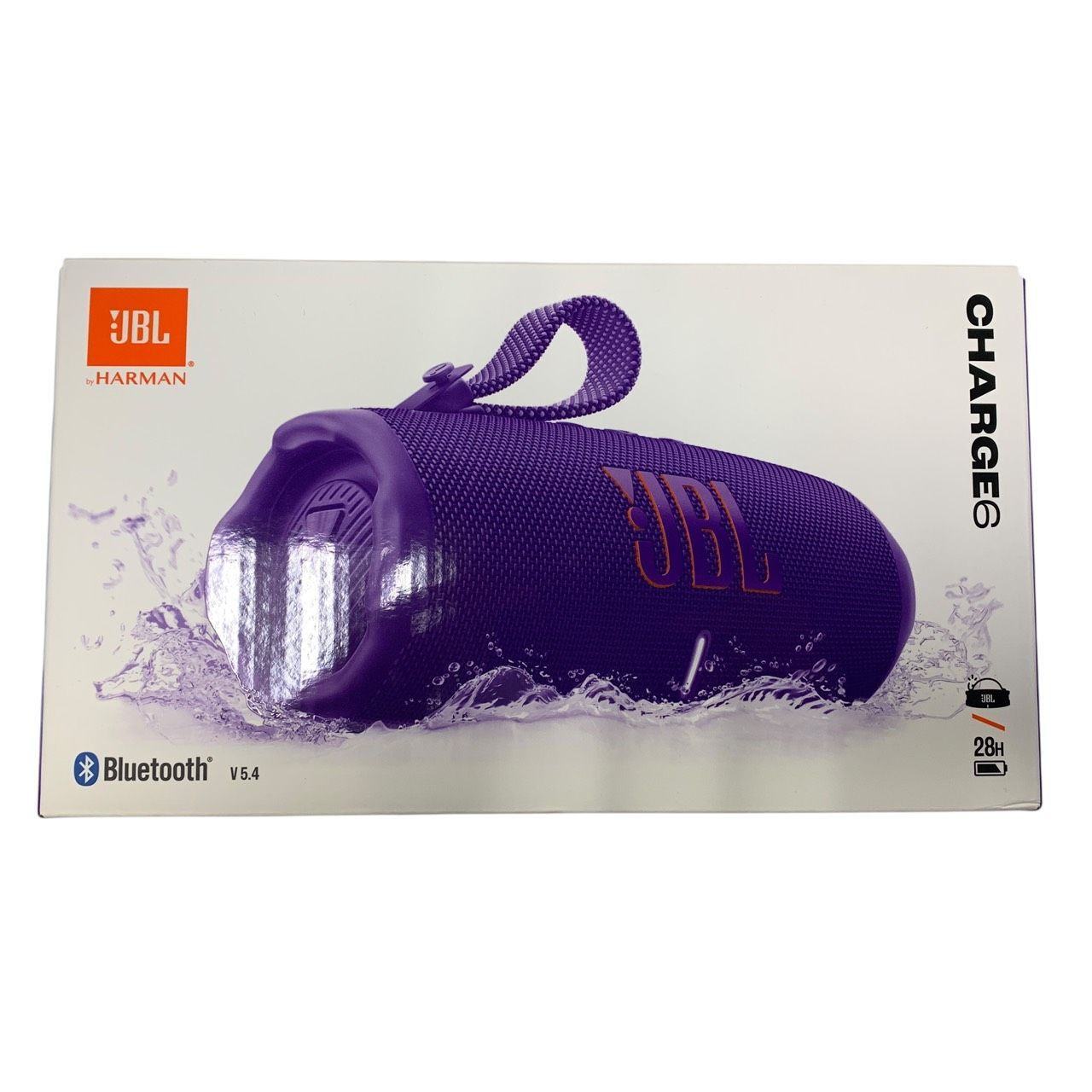 3439 JBL ジェービーエル Charge 6 ポータブルBluetoothスピーカー 防水対応 サンド JBLCHARGE6 パープル