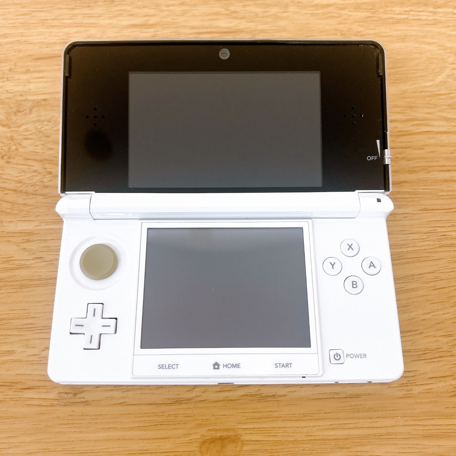 通電 済 Nintendo 3DS ホワイト 本体 ゲーム機本体 1 UP786_INFO