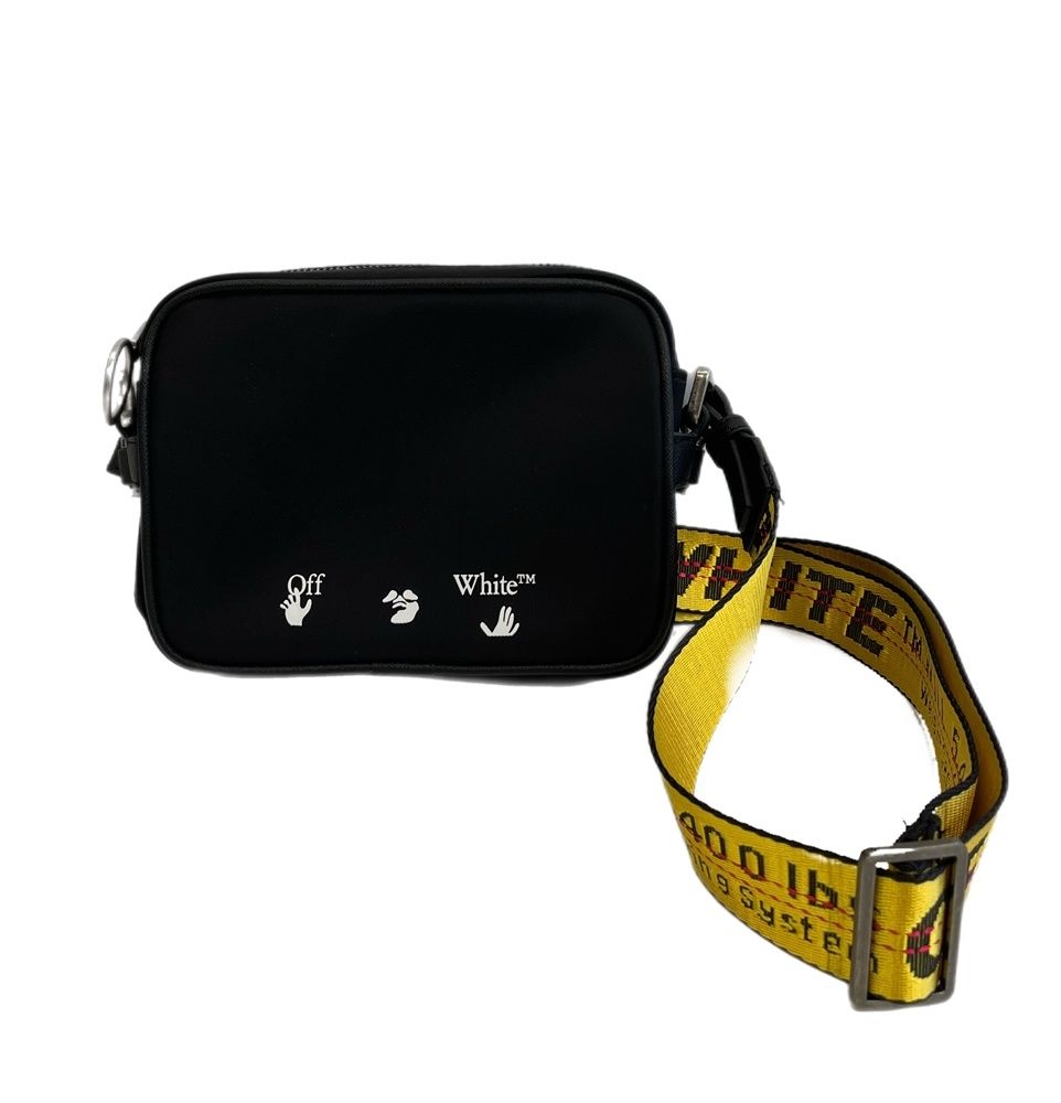 オフホワイト OFF-WHITE NYLON Belt bag ナイロン ベルト ショルダーバッグ 黒 OMNA110F20FAB001 バッグ メンズバッグ ショルダーバッグ メッセンジャーバッグ ブラック 101bag-217