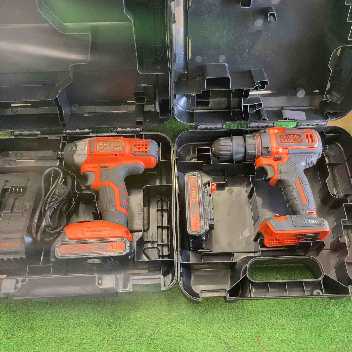 ブラックアンドデッカー BLACK DECKER 18Vインパクトドライバー ドリルドライバー BPCI18とBDCDD186K 町田店