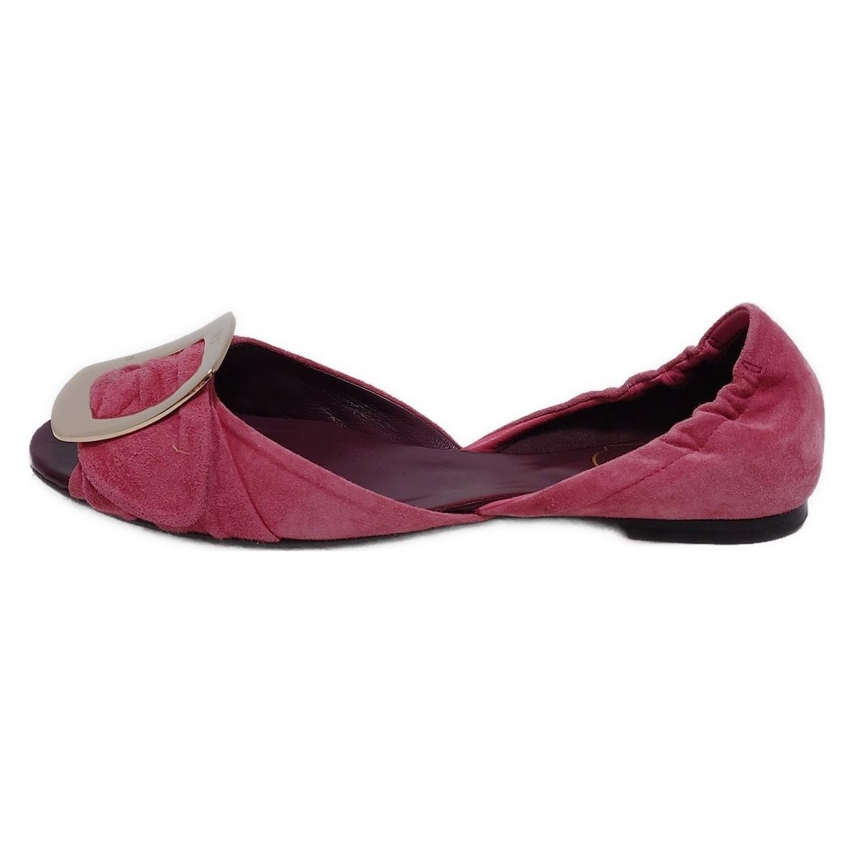 RogerVivier ロジェヴィヴィエ フラットシューズ 34 1 2 レディース - ピンク