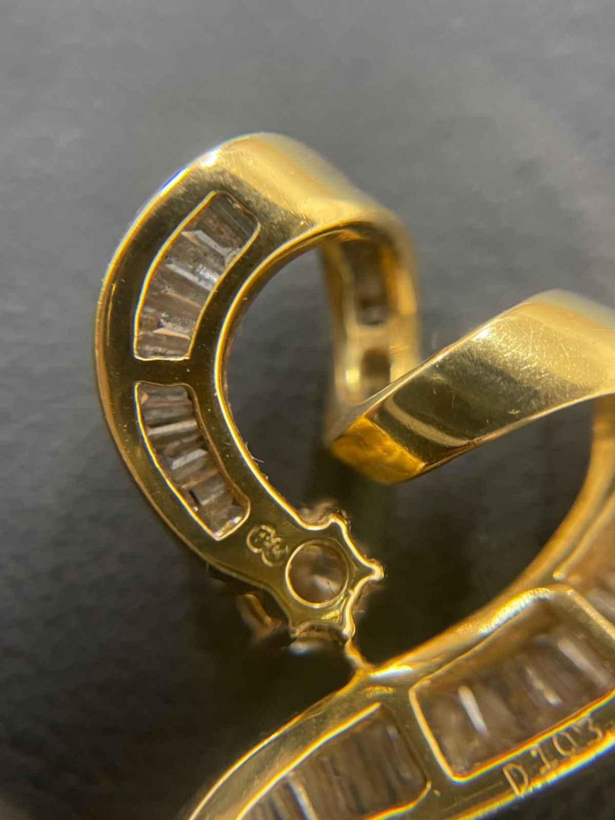 ハートモチーフ ネックレストップ