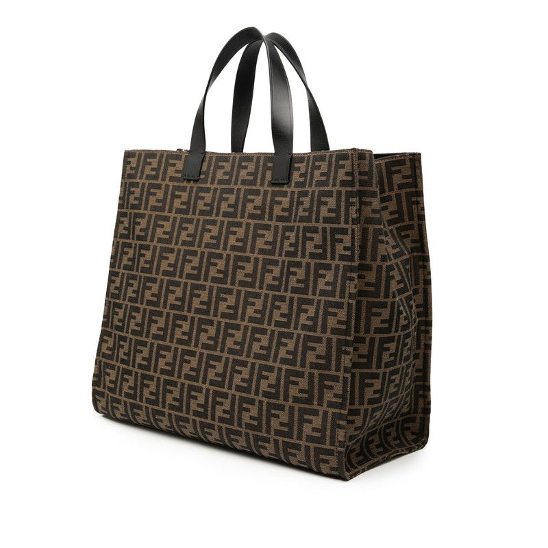 フェンディ フラグメント ポケモン ズッカ カイリュー トートバッグ ショルダーバッグ 2WAY 8BH357 ブラウン レディース FENDI 【中古】 フェンディ × フラグメント × ポケモン ズッカ カイリュー トート