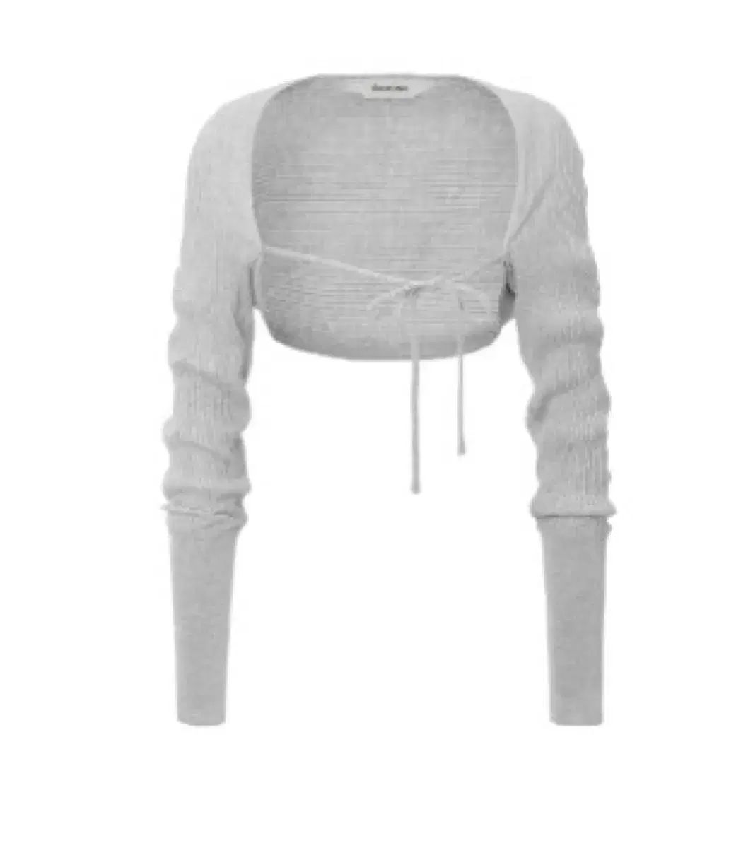 スリータイムズ リットボレロ グレー