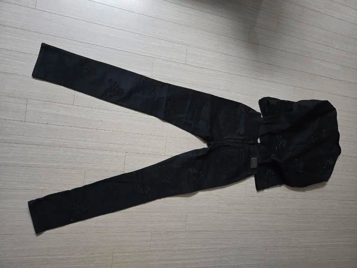 PHILIPP PLEIN フィリッププレイン ブラック ジャケット デニムパンツ セット