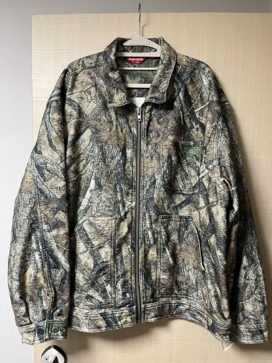 XXL シュプリーム 23FW モールスキン リアルツリー トラッカー ジャケット