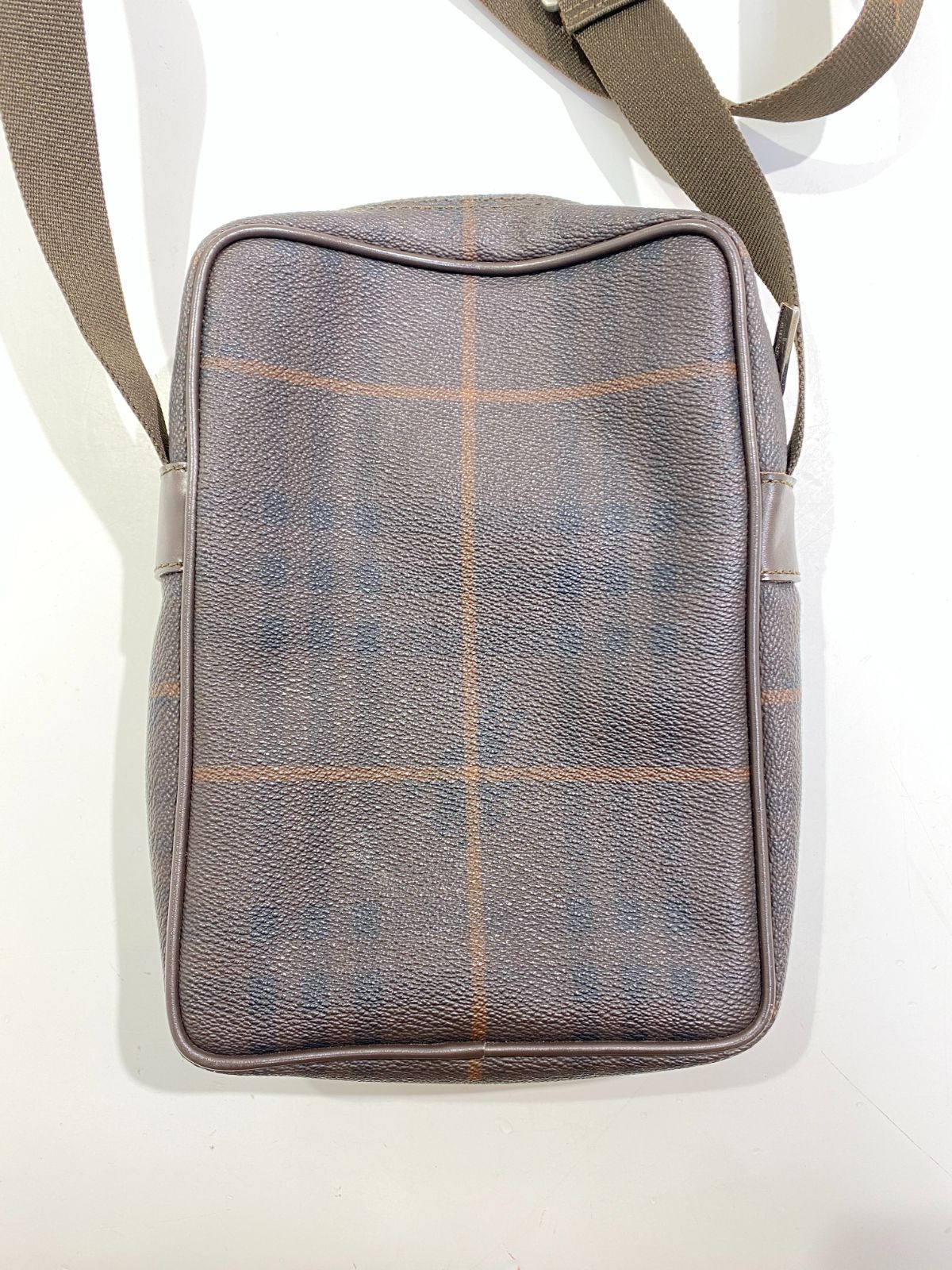 七重浜792-4-071025nh BURBERRY LONDON バーバリー ロンドン ショルダーバッグ スモークチェック メンズ