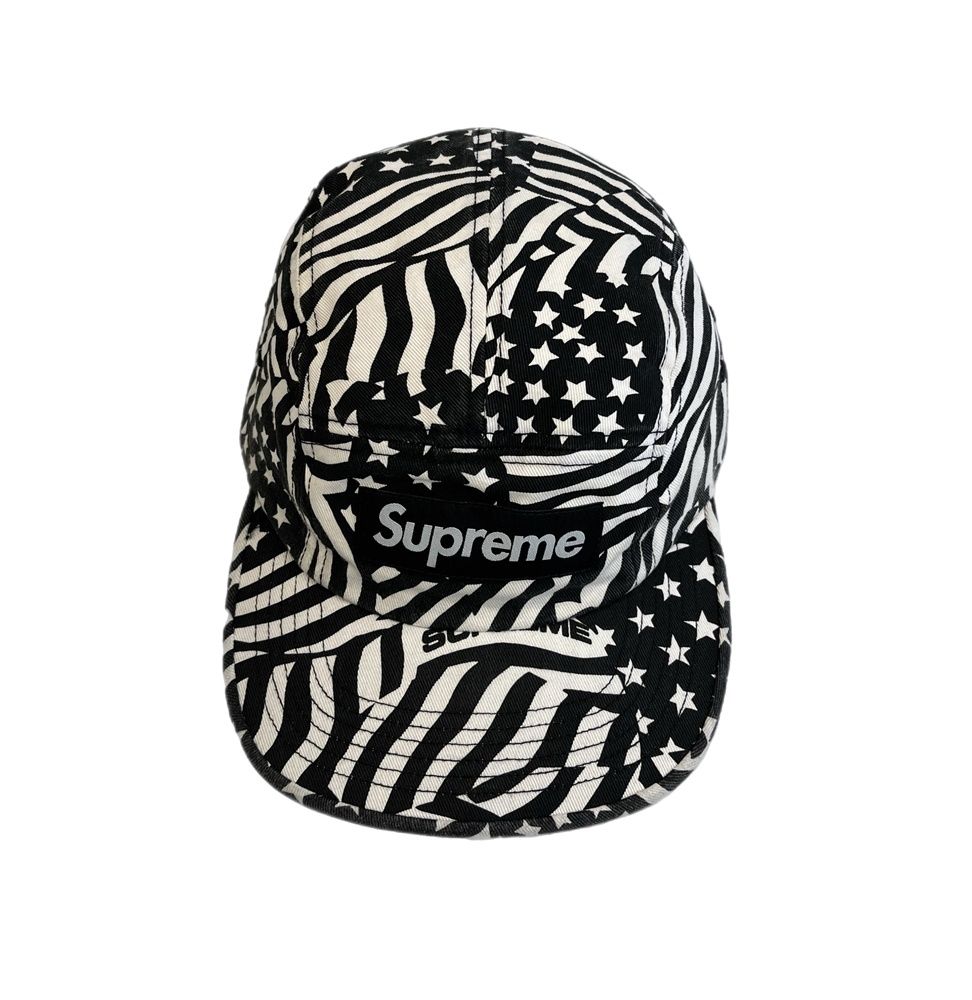 シュプリーム SUPREME 20 SS Washed Chino Twill Camp Cap 白 黒 ジェットキャップ 帽子 メンズ帽子 キャップ ブラック 101 hat-181