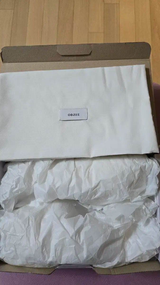  OBZEE オブジェ シープスキン スリッパ 白 サンダル サンダル ミュール