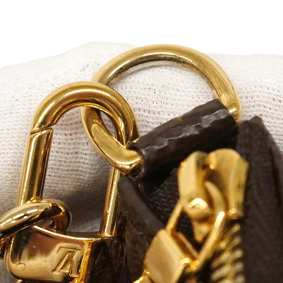 5me5514-h ルイヴィトン ショルダーバッグ モノグラム ミュルティポシェットアクセソワール M44813 ブラウン カーキ レディース DECORATOM_COM_BR