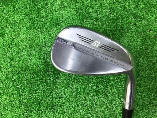 タイトリスト VOKEY SPIN MILLED SM 8 ツアークロム 50° 12° F ウェッジ WG NS PRO MODUS 3 TOUR 105 フレックスS メンズ 男性用 右利き 右用 Dランク ゴルフクラブ
