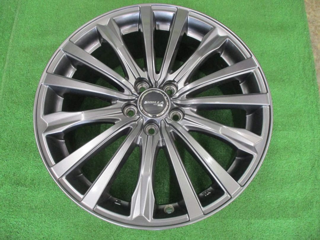  シビラネクストW 5 7 J 17 H 100 53 プリウス カローラツーリング ＸＶなど ホイール 4本 Y 17インチ ホイール