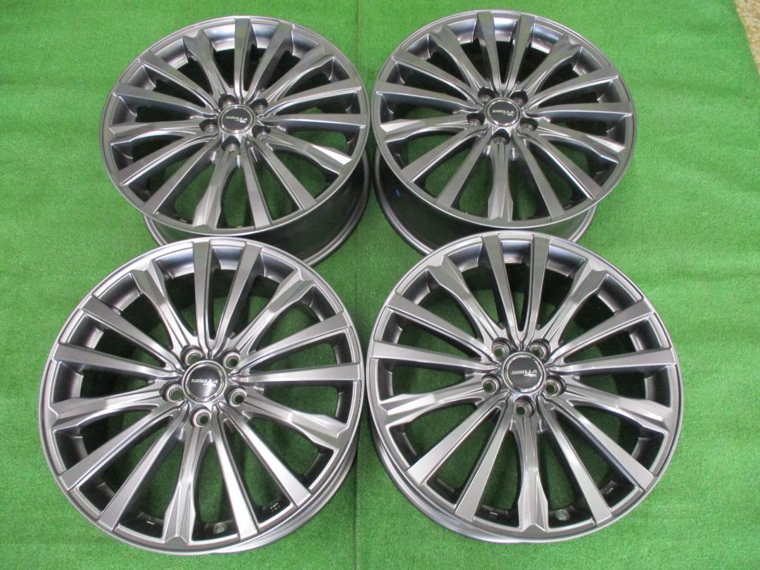 シビラネクストW 5 7 J 17 H 100 53 プリウス カローラツーリング ＸＶなど ホイール 4本 Y