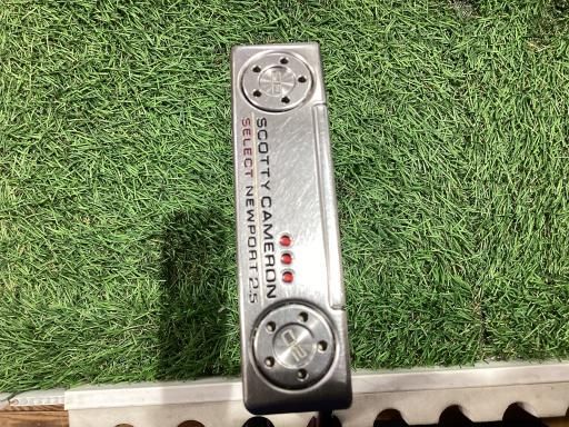 タイトリスト SCOTTY CAMERON select NEWPORT 2.5 2018 33インチ パター PT スチール フレックスその他 メンズ 男性用 右利き 右用 Cランク ゴルフクラブ